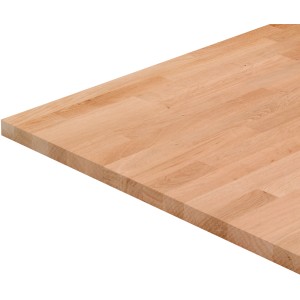 Massivholz Arbeitsplatte Buche 240 cm x 63,5 cm x 2,7 cm
