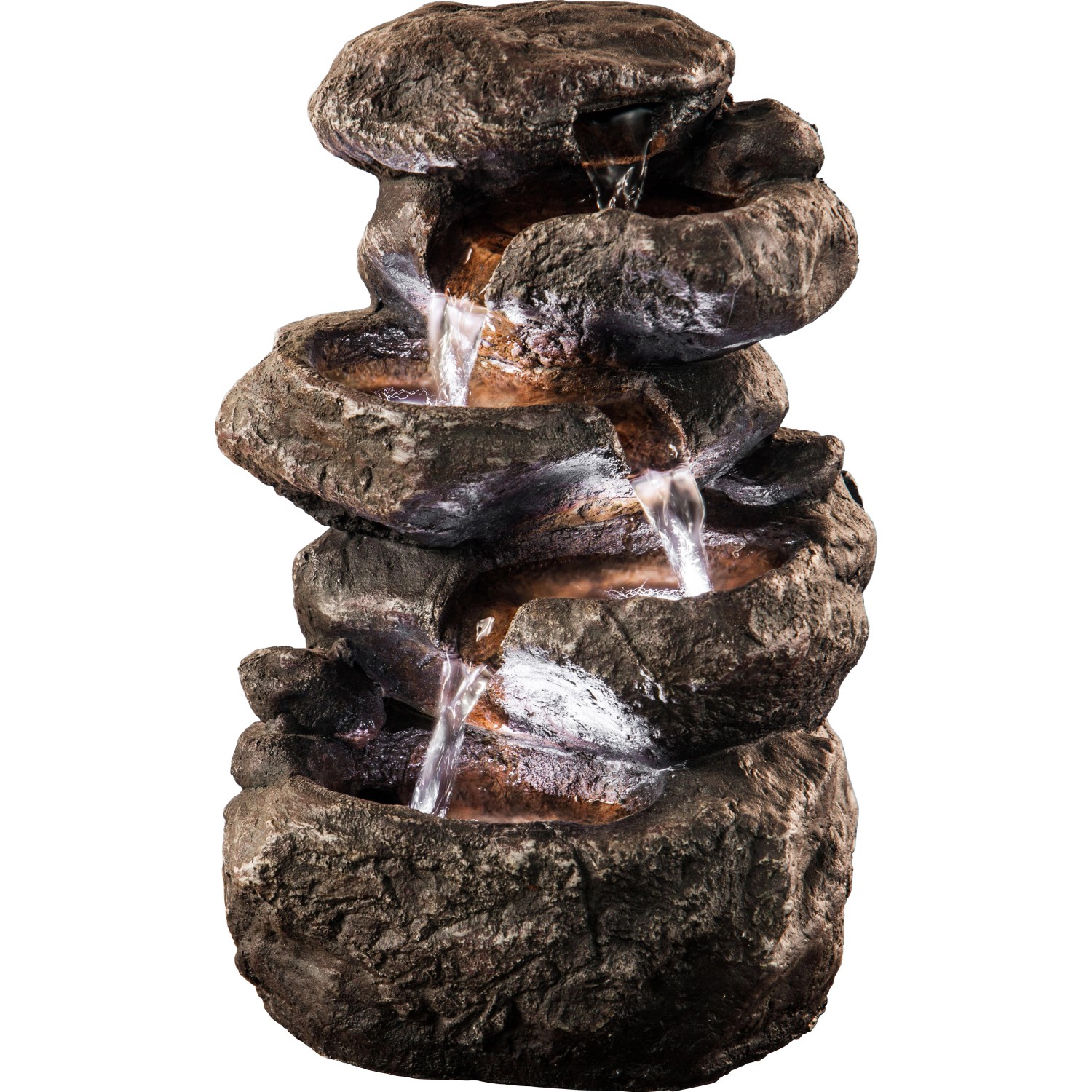 Heissner Zimmerbrunnen Stone Look aus Polyresin kaufen bei OBI