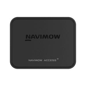 Schwarze Segway Access+ 4G-Erweiterung für Navimow i Mähroboter.