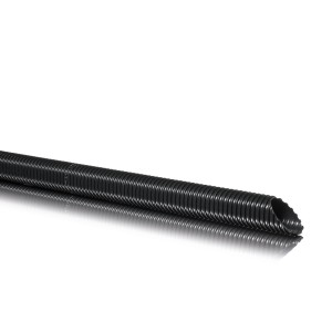 Schwarzer Fitt Teichschlauch, Ø 40 mm, flexibel und robust für Gartenteiche.
