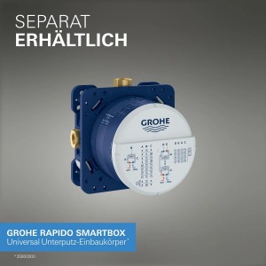 Grohe Rapido SmartBox Unterputzkörper für Wannenarmatur, Montage erforderlich.