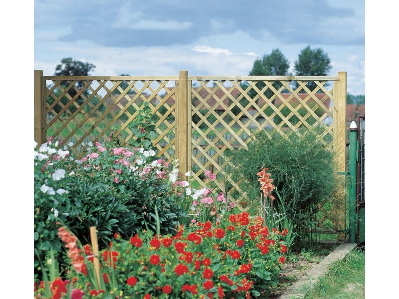 Holzgitter Fur Garten