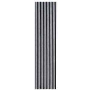 FN Acustico Akustikpaneel Beton Foliert Filz Schwarz 57,25 cm x 240 cm