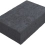 Anthrazit Blockstufe 50x35x15 cm für Treppen im Außenbereich.