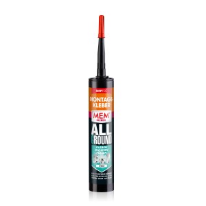 MEM Kleben Allground 3 in 1, weiße Bauabdichtung im 430g Gebinde.