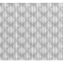 Wenko Badematte Flow Grau, 65x200 cm, Kunststoff, mit modernem Muster.