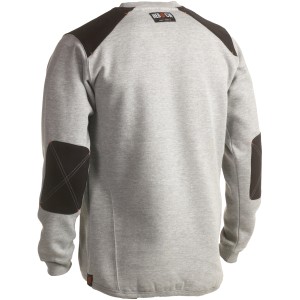 Herock Sweater Artemis Grau Meliert XXL, Arbeitskleidung mit Ellbogen- und Schulterpolster.
