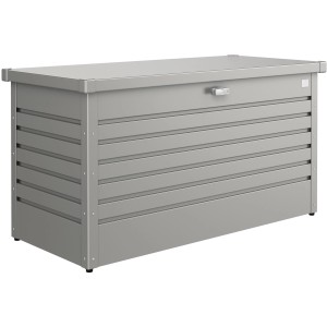 Biohort Freizeitbox 130, Quarzgrau-Metallic, Universalbox zur Gartenaufbewahrung.