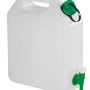 Campingaz Wasserkanister 10 l, weißer Kanister mit grünem Hahn für Camping & Outdoor.