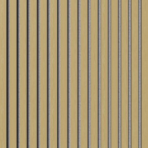 Akustikpaneel Eiche/Schwarz/Grau: MDF-Holzpaneel mit Filz für Wand- und Deckenverkleidung.