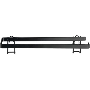 Wenko Küchenrollenhalter Gala, Wandmontage, schwarz, aus Metall.