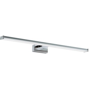 Moderne LED Spiegelleuchte Pandella 1 von Eglo, 11W, Chrom/Silber, für Badezimmer.