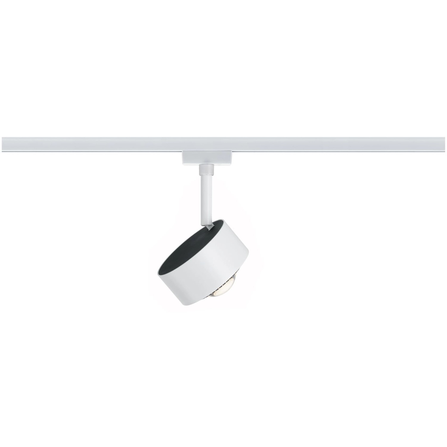 Paulmann Urail LED Spot Aldan II, 8W, weiß/schwarz, dimmbar, für Schienensysteme.