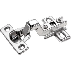 Hettich Mini-Scharnier für innenliegende Türen (15-19 mm), Möbelbeschlag aus Metall.