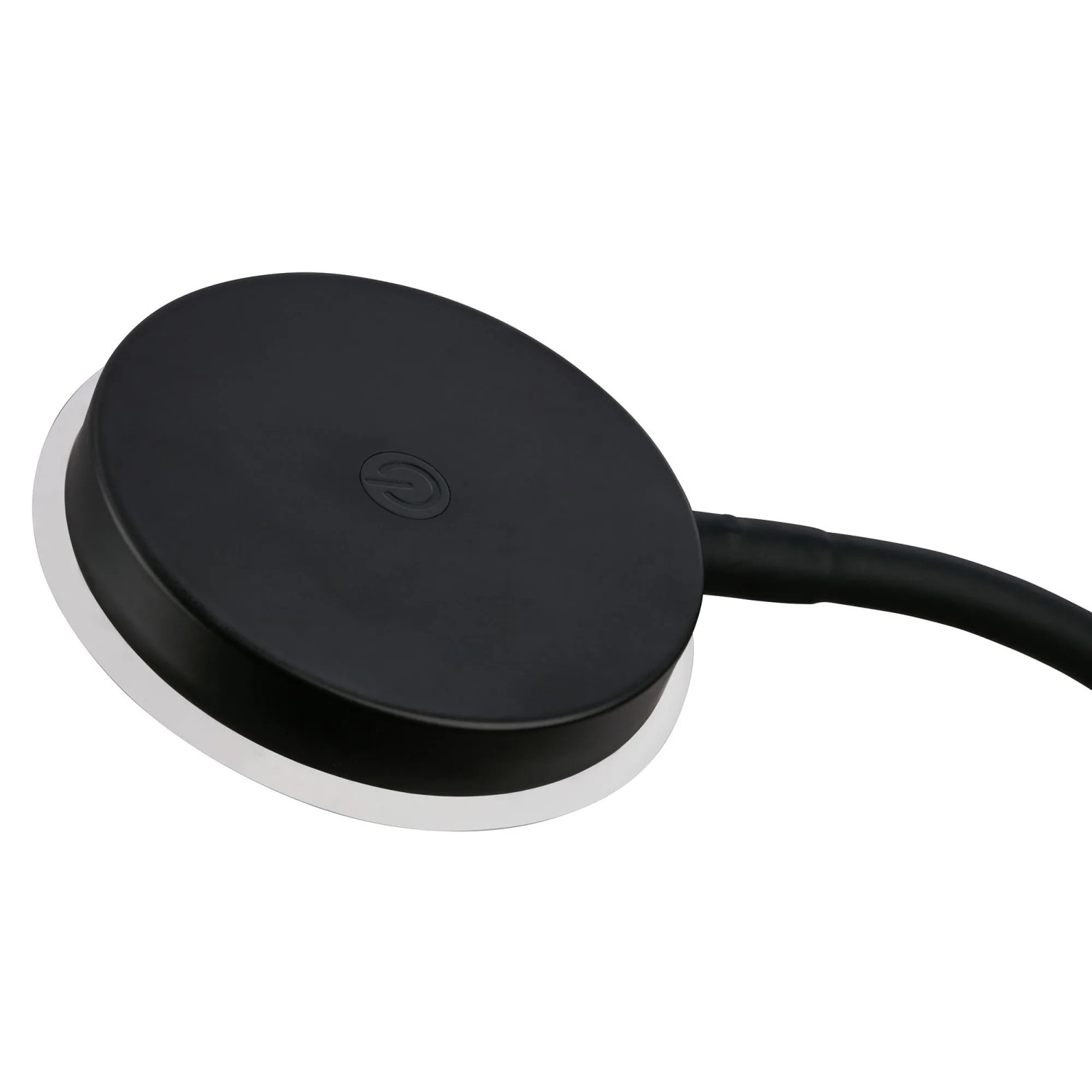 Brilo LED-Tischleuchte Touchdim Lichtkante Schwenkbar Ø 13 cm x 40 cm Schwarz_2