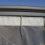 Palram Insektenschutznetz für Milano/Martinique Pavillon, Detailansicht der feinen Netzstruktur.