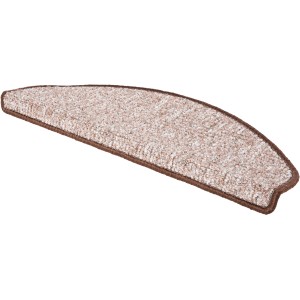 Andiamo Stufenmatte Leo Braun selbstklebend ca. 28 cm x 65 cm 15 Stück