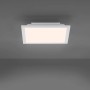 Weißes Just Light LED-Panel Fleet, 29,5x29,5 cm, für die Deckenmontage.