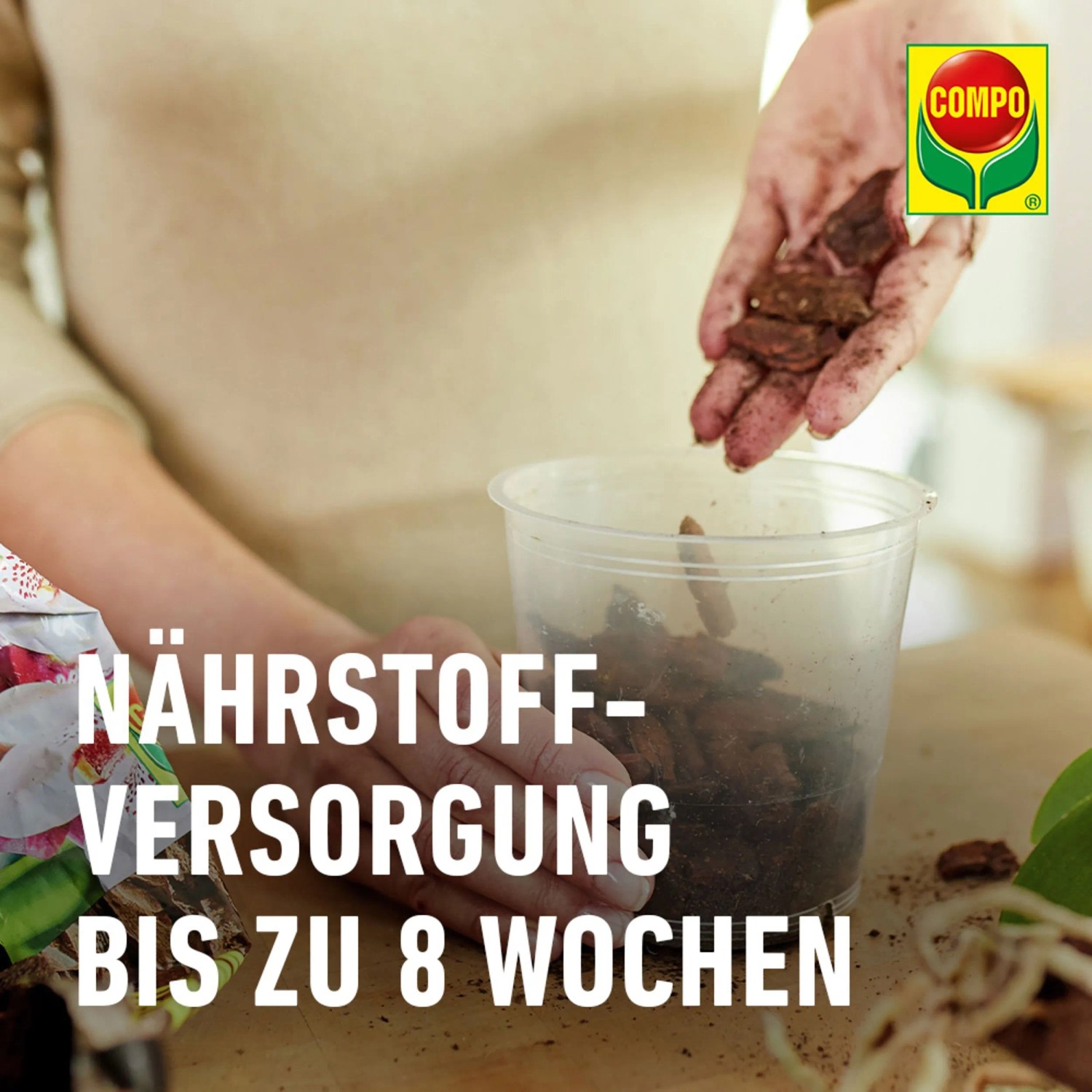 Compo Sana Orchideenerde 10 l torffrei_5