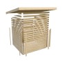 Karibu Holz-Gartenhaus Speedy A Bausatz mit Anbaudach, naturbelassen, zur einfachen Selbstmontage.