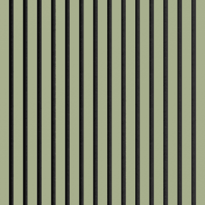 Akustikpaneel Lino Pistacio, 60x60cm, 2er-Set. Wandpaneel mit Linoleum und schwarzem Filz für bessere Raumakustik.