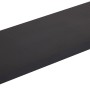 Schwarzes Wandregal Carlton, 60x24x3,8 cm, für die schwebende Montage im Wohnbereich.