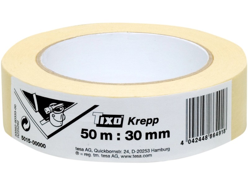 Tixo Kreppband 50 m x 30 mm Beige kaufen bei OBI