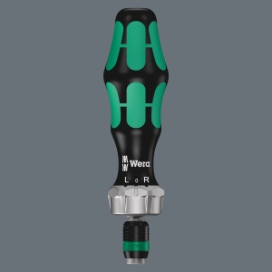 Wera Bit-Schraubendreher Kraftform Kompakt 60 RA, 17-teilig mit Ratschenfunktion.
