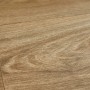 Andiamo PVC-Belag in Landhausdielenoptik, braun, Detailaufnahme der Holzstruktur.