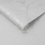 Boutique Vliestapete Royal Palm Moonstone mit Palmenmuster in Silber-Grau, Rolle.
