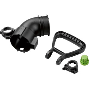 Griff und Krümmer als Ersatzteil für LUX Akku-Laubsauger A-LS-2x20/15.