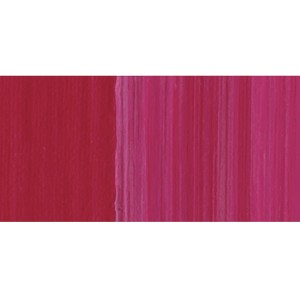 Farbauftrag Lukas Cryl Studio Premium Acrylfarbe Karminrot, Künstlerbedarf