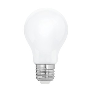 Eglo E27 LED Leuchtmittel in Globeform, 9W, warmweiß, für Wohnräume.