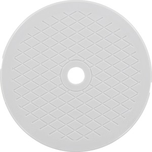 Weißer Steinbach Deckel für Skimmer S1 aus Kunststoff, Durchmesser 195 cm.