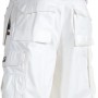 Weiße Herock Bermuda Pallas Arbeitsshorts Größe 46 mit vielen Taschen.