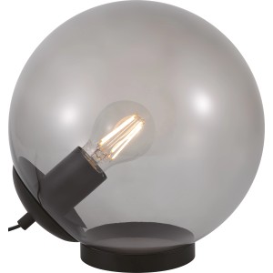 Tischleuchte 25,5 cm Ø 25 cm Grau