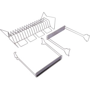 Char-Broil GRILL+ Multifunktionsaufsatz aus Edelstahl für vielseitiges Grillen.