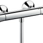 Hansgrohe Ecostat Universal Brausethermostat in Chrom, Aufputz-Montage.