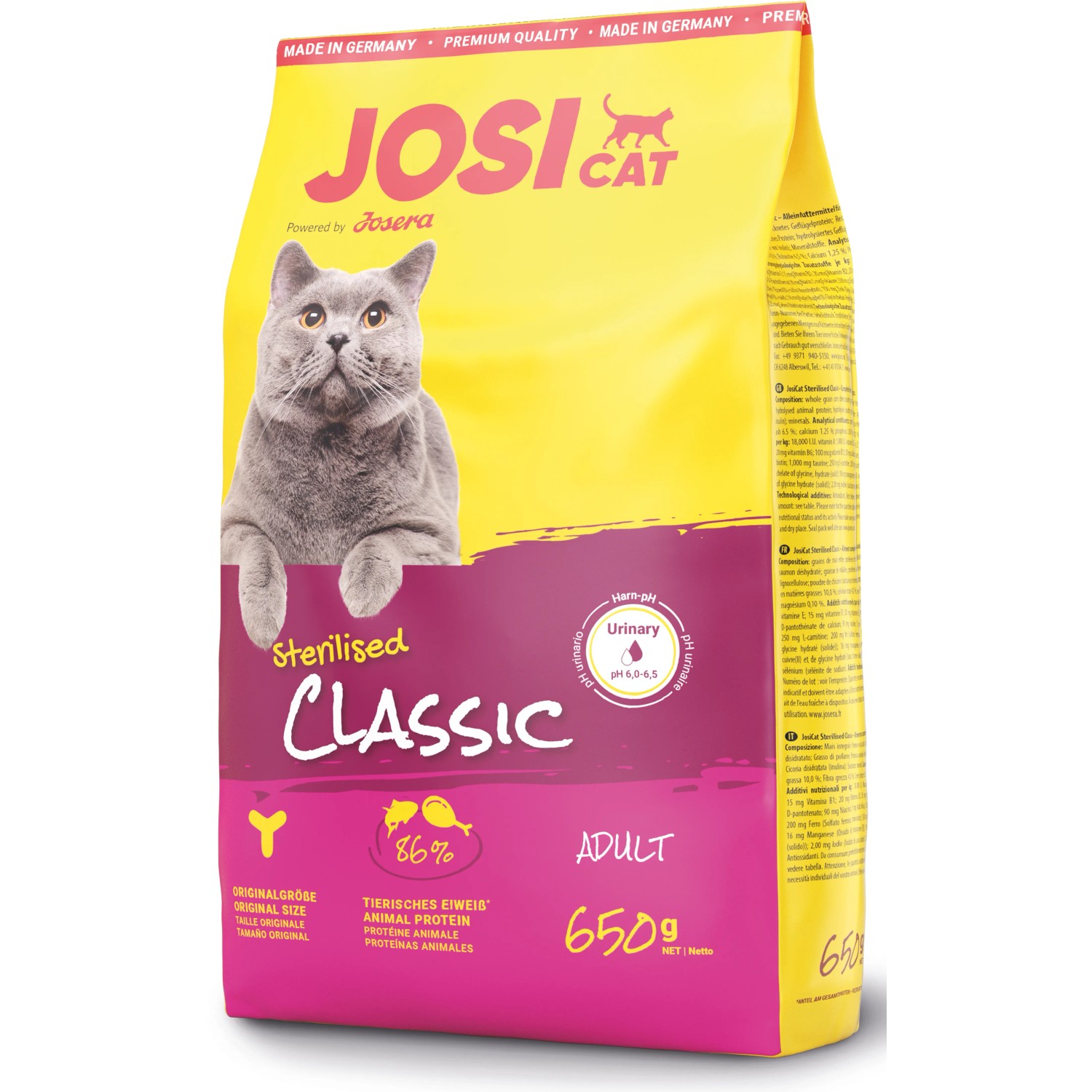 Josera Kitten Trockenfutter 2x2kg  Mit Protein Aus Geflgel & Lachs Fr  Katzenwelpen Josera Katzenfutter Nass