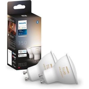 Philips Hue LED-Spot GU10 White Ambiance Doppelpack 2 x 350 lm