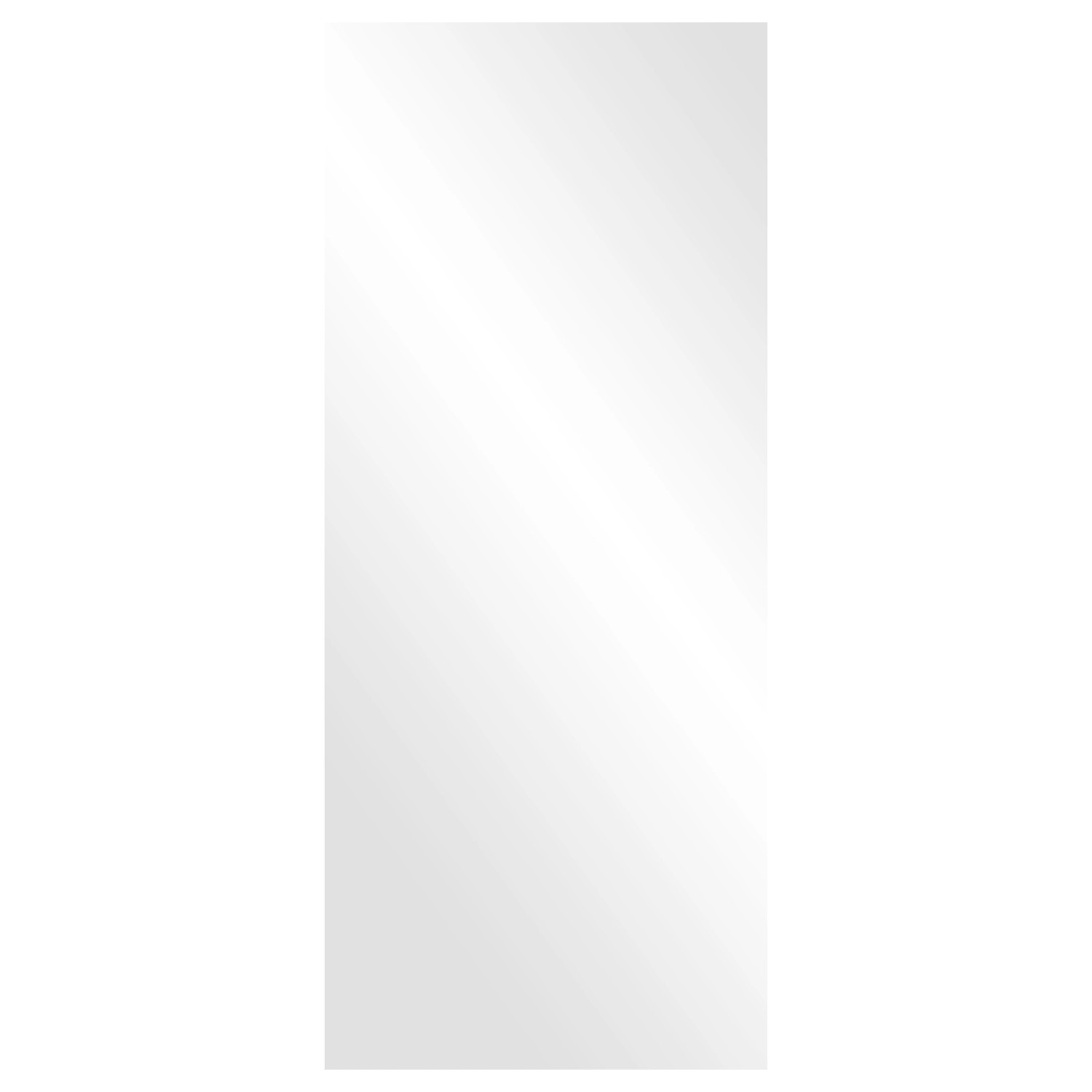 Novadoors Holzschiebetür-Set Ontario Bianco, Weißlack. Schlichte, weiße Schiebetür für den Innenbereich.