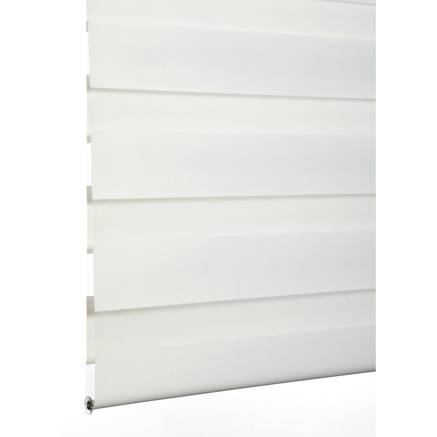 Schöner Wohnen Doppelrollo Tilda, 60x150 cm, Weiß. Lichtdurchlässiges Rollo für flexible Lichtdosierung.