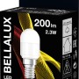 Bellalux LED-Speziallampe T26 E14, 2,3W, Warmweiß, in Produktverpackung.