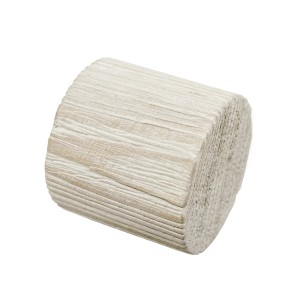 Gardinia Holz-Endkappe Country, Eiche, 25mm, 2er-Pack für Stilgarnituren.