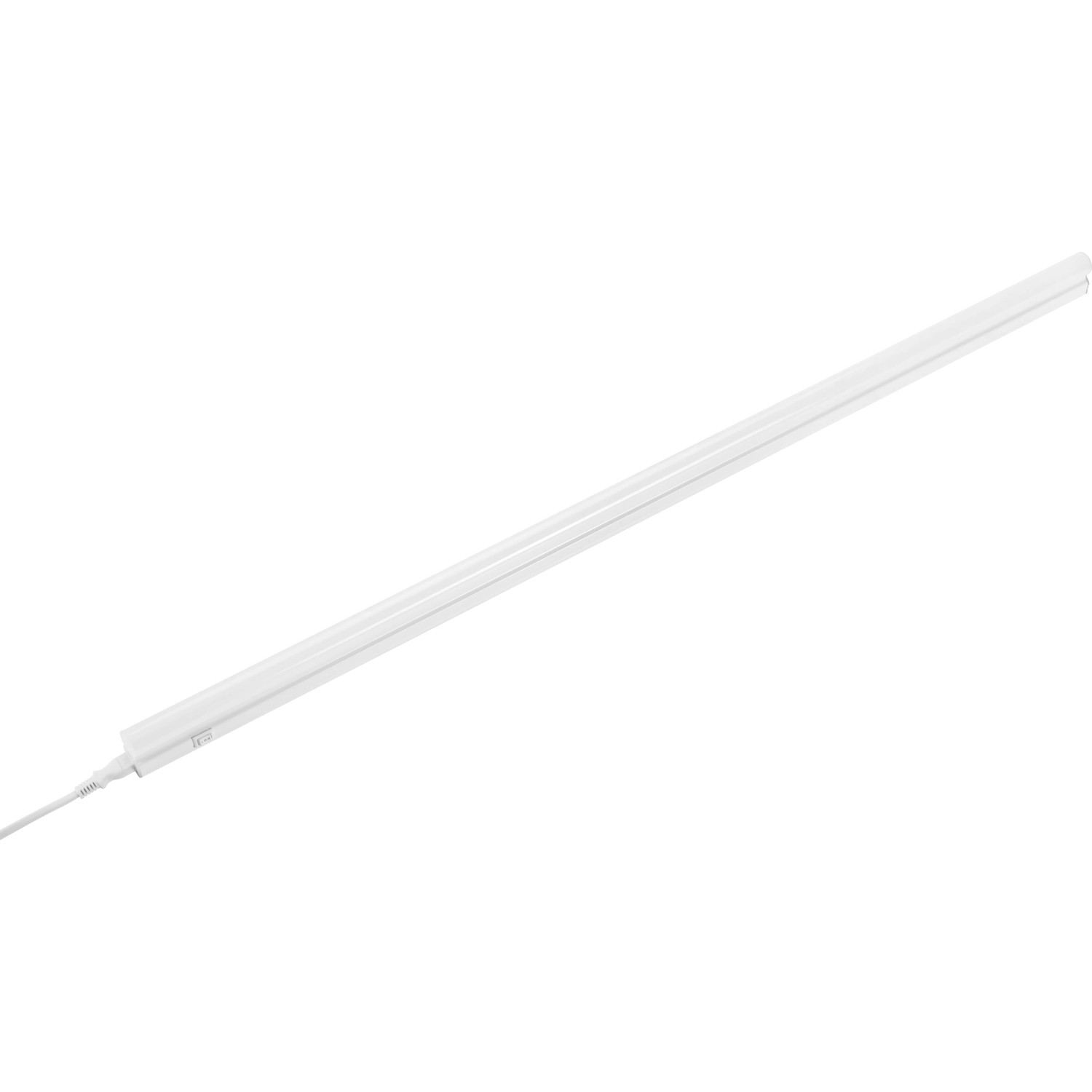 Weiße LED-Lichtleiste zur Küchenbeleuchtung, variabel einstellbar.