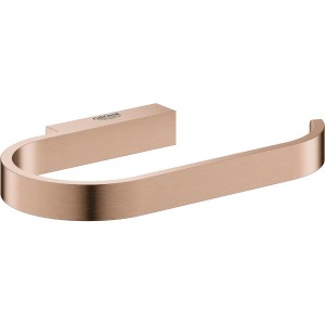 Grohe Selection WC-Papierhalter ohne Deckel, Warm Sunset gebürstet, aus Metall.