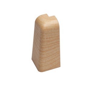 OBI Außenecke Ahorn, 2er-Set für Sockelleisten, Laminat-Zubehör.