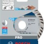 Bosch Diamanttrennscheibe Standard Universal, 125 mm Durchmesser für Winkelschleifer.