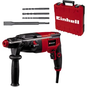 Einhell Bohrhammer TC-RH 620 4F Kit mit Zubehör und Koffer.