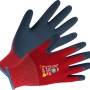 LUX Kinderhandschuhe Ökotex Rot, Arbeitshandschuhe für kleine Gärtnerhände.